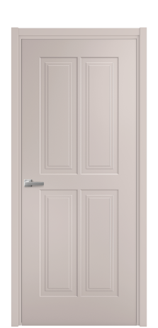 Дверь межкомнатная Паола 3 Цвет Пудра Покрытие Эмаль  Наличник L 50 Цена 40475