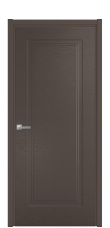 Дверь межкомнатная Rino 1 Цвет Коричневый Brash Покрытие Эмаль брашированная  Наличник L 50 Цена 44375
