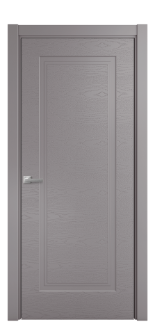 Дверь межкомнатная Рино 1 Цвет Ирис Brash Покрытие Эмаль брашированная  Наличник L 75 Цена 44375