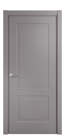 Дверь межкомнатная Rino 2 Цвет Ирис Покрытие Эмаль  Наличник L 75 Цена 40475