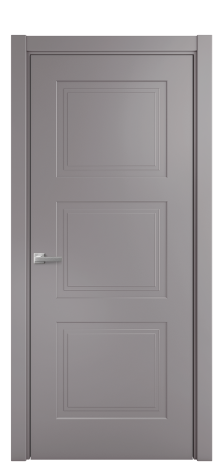 Дверь межкомнатная Рино 3 Цвет Ирис Покрытие Эмаль  Наличник L 75 Цена 40475