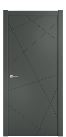 Дверь межкомнатная Твист 01 Цвет Пихтовый Покрытие Эмаль  Наличник L 75 Цена 40668