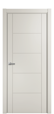 Дверь межкомнатная Линия 02 Цвет Дымчатый Покрытие Эмаль  Наличник L 75 Цена 39475