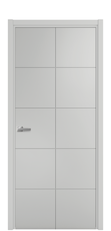 Дверь межкомнатная Линия 03 Цвет Телегрей Покрытие Эмаль  Наличник L 50 Цена 39475