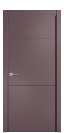 Дверь межкомнатная Линия 03 Цвет Лиловый Покрытие Эмаль  Наличник L 75 Цена 40668