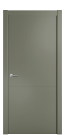 Дверь межкомнатная Линия 04 Цвет Зеленый Покрытие Эмаль  Наличник L 75 Цена 40668