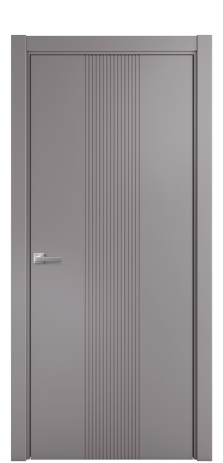 Дверь межкомнатная Меццо 11 Цвет Ирис Покрытие Эмаль  Наличник L 75 Цена 42475