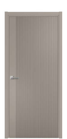 Дверь межкомнатная Меццо 12 Цвет Какао Покрытие Эмаль  Наличник L 50 Цена 42475