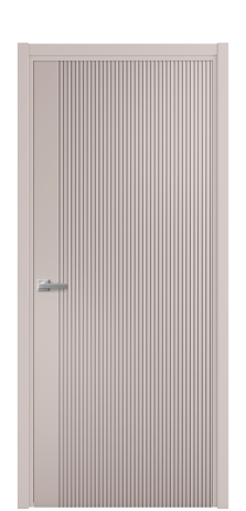 Дверь межкомнатная Меццо 12 Цвет Пудра Покрытие Эмаль  Наличник L 50 Цена 42475