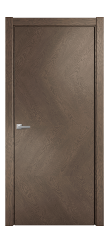 Дверь межкомнатная Unit 01 Цвет Дуб Марракеш Покрытие Шпон натуральный  Наличник L 75 Цена 58050