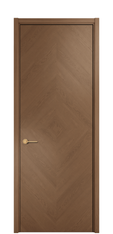 Дверь межкомнатная Юнит 02 Цвет Дуб Темный Покрытие ШПОН Шпон натуральный Наличник L 50 Цена 58050