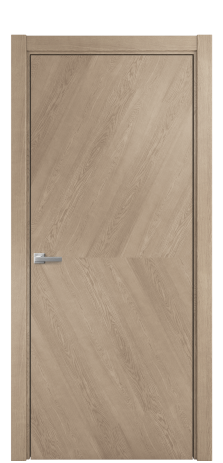 Дверь межкомнатная Unit 03 Цвет Дуб Песочный Покрытие Шпон натуральный  Наличник L 75 Цена 54050