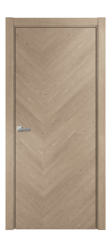 Дверь межкомнатная Unit 05 Цвет Дуб Песочный Покрытие Шпон натуральный  Наличник L 75 Цена 54050