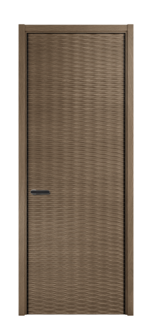 Дверь межкомнатная Волна Цвет Дуб Мускат Покрытие ШПОН Дуб Наличник L 50 Цена 72379