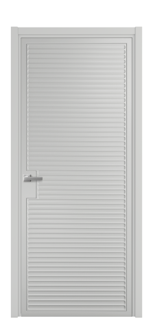 Дверь межкомнатная Space 01 Цвет Телегрей Покрытие Эмаль  Наличник L 50 Цена 49475