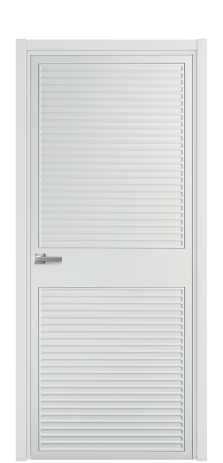 Дверь межкомнатная Спейс 02 Цвет Облачный Покрытие Эмаль  Наличник L 50 Цена 49475