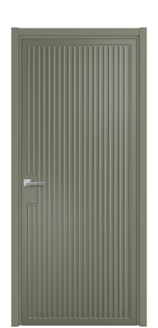 Дверь межкомнатная Спейс 12 Цвет Зеленый Покрытие Эмаль  Наличник L 50 Цена 51168