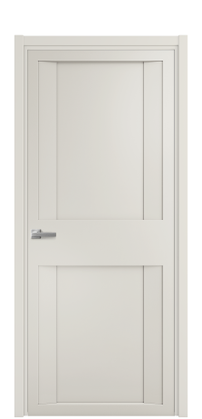 Дверь межкомнатная Podio 01 Цвет Дымчатый Покрытие Эмаль  Наличник L 50 Цена 49475