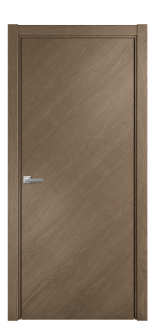 Дверь межкомнатная Porte 39-00 Цвет Дуб Мускат Покрытие Шпон натуральный диагональ Наличник L 75 Цена 51238