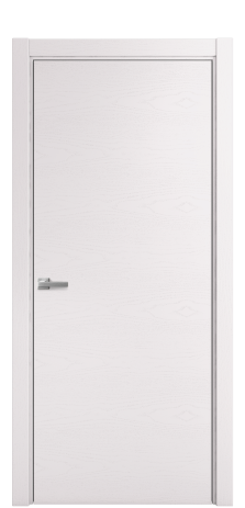 Дверь межкомнатная Porte 39-00 Цвет Ясень Крем Покрытие Шпон крашеный горизонталь Наличник L 75 Цена 41675