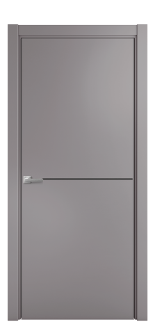 Дверь межкомнатная Slot 10-001 Цвет Ирис Покрытие Эмаль  Наличник L 75 Цена 42675