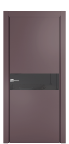 Дверь межкомнатная Ветро 11 Цвет Лиловый Покрытие Эмаль  Наличник L 75 Цена 47073