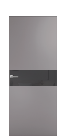 Дверь межкомнатная Ветро 11 Цвет Ирис Покрытие Эмаль  Наличник Скрытый короб хром Цена 45550