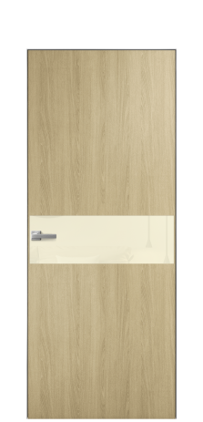 Дверь межкомнатная Vetro 11 Цвет Мадейра янтарь Покрытие ПВХ ПОД ДЕРЕВО Наличник Скрытый короб хром Цена 41000