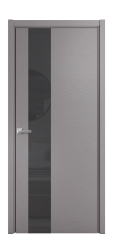 Дверь межкомнатная Vetro 14 Цвет Ясень Ирис Покрытие Шпон крашеный  Наличник L 50 Цена 48775