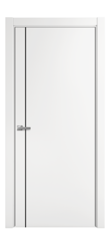 Дверь межкомнатная Слот 10-011 Цвет Белый Покрытие Эмаль  Наличник L 75 Цена 41275