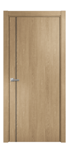 Дверь межкомнатная Слот 10-011 Цвет Дуб Светлый Покрытие Шпон натуральный  Наличник L 75 Цена 47350
