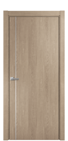 Дверь межкомнатная Slot 10-011 Цвет Дуб Песочный Покрытие Шпон натуральный  Наличник L 75 Цена 47350