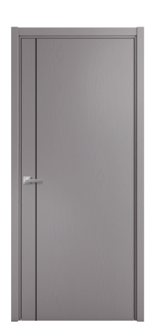 Дверь межкомнатная Slot 10-011 Цвет Ясень Ирис Покрытие Шпон крашеный  Наличник L 50 Цена 44475