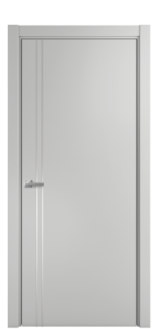 Дверь межкомнатная Slot 10-012 Цвет Телегрей Покрытие Эмаль  Наличник L 75 Цена 41525