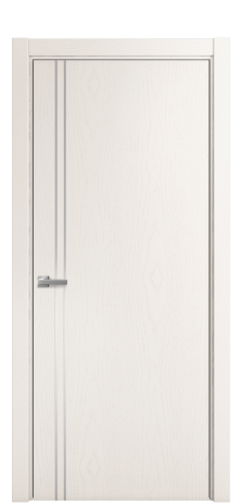 Дверь межкомнатная Slot 10-012 Цвет Ясень Молочный Покрытие Шпон крашеный  Наличник L 75 Цена 44475