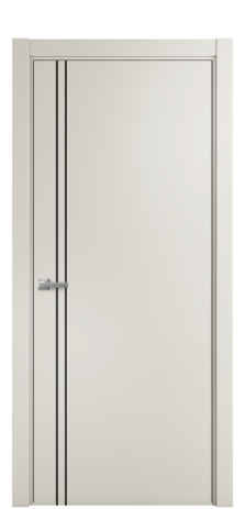 Дверь межкомнатная Слот 10-012 Цвет Дымчатый Покрытие Эмаль  Наличник L 75 Цена 41525