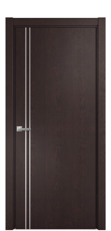 Дверь межкомнатная Слот 10-012 Цвет Мореный Дуб Покрытие Шпон натуральный  Наличник L 75 Цена 47350