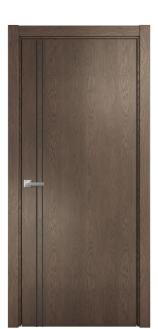 Дверь межкомнатная Slot 10-012 Цвет Дуб Марракеш Покрытие Шпон натуральный  Наличник L 75 Цена 47350