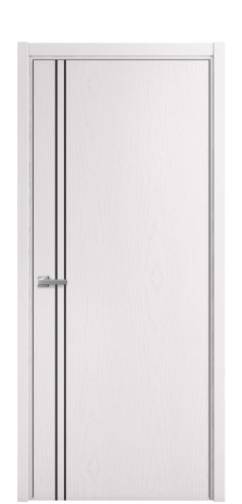 Дверь межкомнатная Slot 10-012 Цвет Ясень Крем Покрытие Шпон крашеный  Наличник L 50 Цена 44475