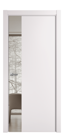 Дверь межкомнатная Ветро 19 Цвет Крем Покрытие Эмаль  Наличник L 75 Цена 50625