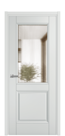 Дверь межкомнатная Savona 2 Цвет Облачный Покрытие Эмаль  Наличник L 50 Цена 59975