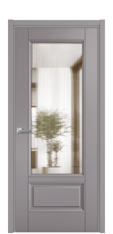 Дверь межкомнатная Савона 2B Цвет Ирис Покрытие Эмаль  Наличник L 50 Цена 59975