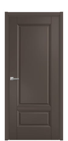 Дверь межкомнатная Сиена 2B Цвет Коричневый Покрытие Эмаль  Наличник L 50 Цена 57468