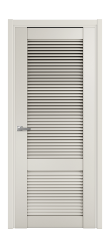 Дверь межкомнатная Жалюзи 2 Цвет Дымчатый Покрытие Эмаль  Наличник L 50 Цена 54475