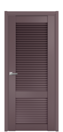 Дверь межкомнатная Жалюзи 2 Цвет Лиловый Покрытие Эмаль  Наличник L 50 Цена 56418