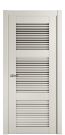 Дверь межкомнатная Жалюзи 3 Цвет Дымчатый Покрытие Эмаль  Наличник L 75 Цена 54475