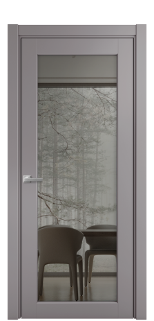 Дверь межкомнатная Страда 11 Цвет Ирис Покрытие Эмаль  Наличник L 75 Цена 48925