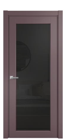 Дверь межкомнатная Страда 11 Цвет Лиловый Покрытие Эмаль  Наличник L 75 Цена 45340