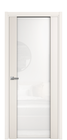Дверь межкомнатная Vario 11 Цвет Молочный Покрытие Эмаль  Наличник L 50 Цена 49725