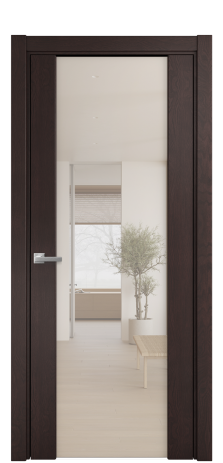 Дверь межкомнатная Варио 11 Цвет Мореный Дуб Покрытие Шпон натуральный  Наличник L 75 Цена 53050